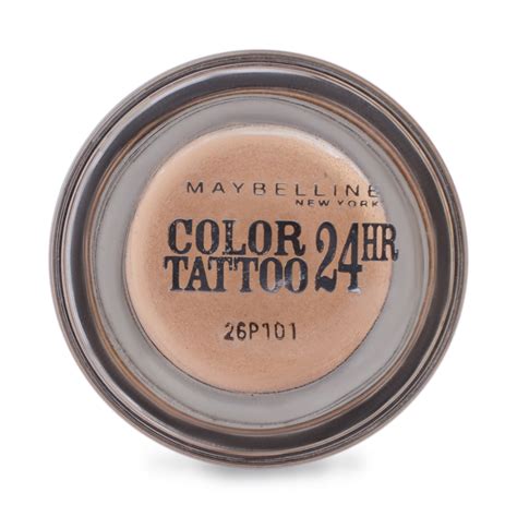 Maybelline New York EyeStudio Color Tattoo 24h Кремовые тени для век, 4 ...