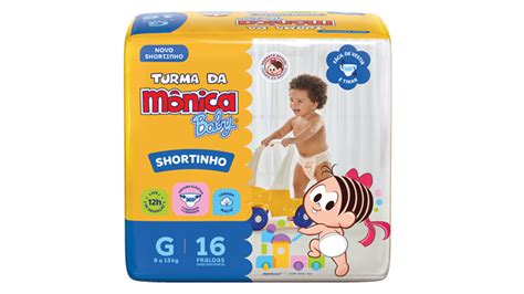 Fraldas Turma Da M Nica Baby Shortinho Novas Fraldas Turma Da M Nica