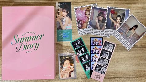 Blackpink Summer Diary Quick Unboxing Youtube