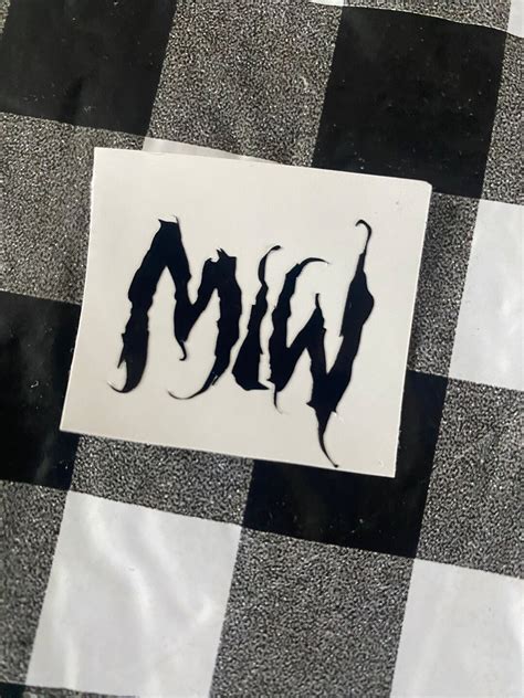 Motionless in White Logo Sticker removable & Permanent Options - Etsy