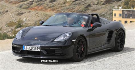 Porsche Boxster Spyder Spyshots Paul Tan S Automotive News