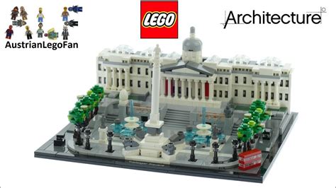 Lego Architecture Trafalgar Square Speed Build Youtube