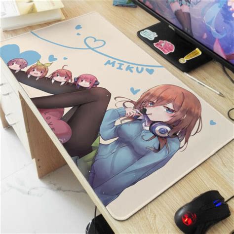 The Quintessential Quintuplets Nakano Miku Anime Large Mouse Pad Mat