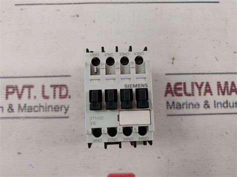 Siemens Th Air Break Aux Contactor Relay Aeliya Marine