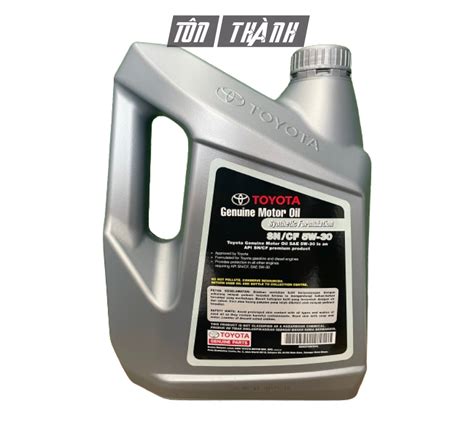 TOYOTA GENUINE MOTOR OIL SNCF 5W 30