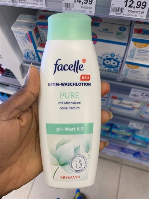 Facelle Intim waschlotion Pure mit Milchsäure pH 4 2 300 ml INCI Beauty