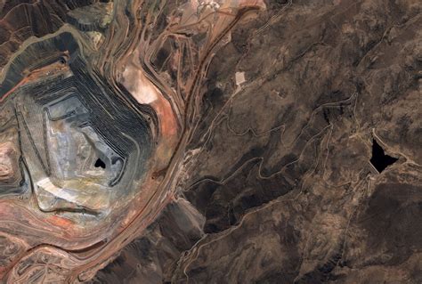 Impresionantes Im Genes As Se Ven Desde El Espacio Cuajone Chimbote