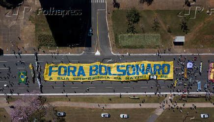 Folhapress Fotos Protesto na Esplanada dos Ministérios a favor e