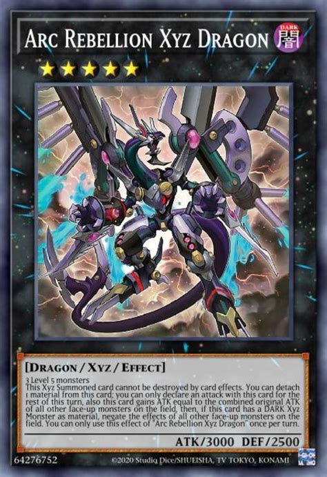 Top Five Dark Rebellion Xyz Dragon Cards In Yu Gi Oh HobbyLark