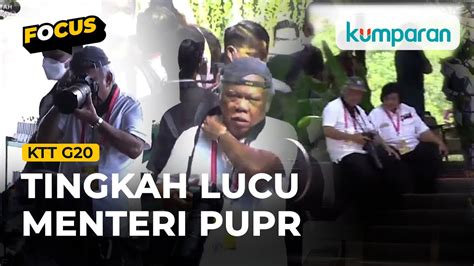 Menteri Pupr Basuki Mendadak Jadi Fotografer Di G Youtube