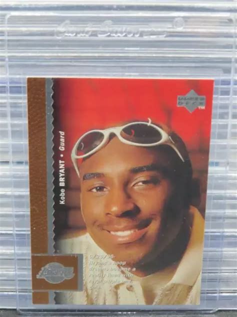 1996 97 UPPER DECK Kobe Bryant Rookie Card RC 58 Los Angeles Lakers A