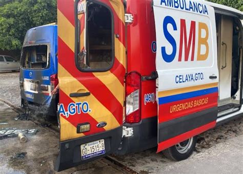 Asesinan A Dos Param Dicos En Celaya Guanajuato