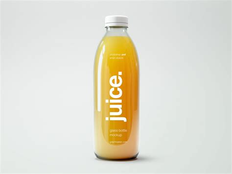 Juice-Bottle-Mockup - Free Mockup World