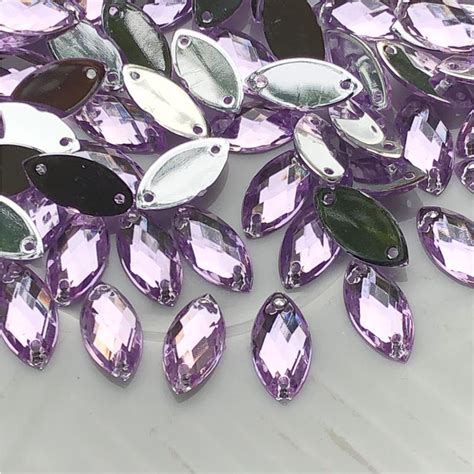 Jual Payet Diamond Kristal Akrilik Mata Jahit Grade A Uk Per Lusin