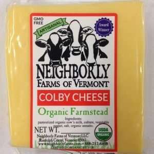 Organic Colby Cheese – Neighborly Farms