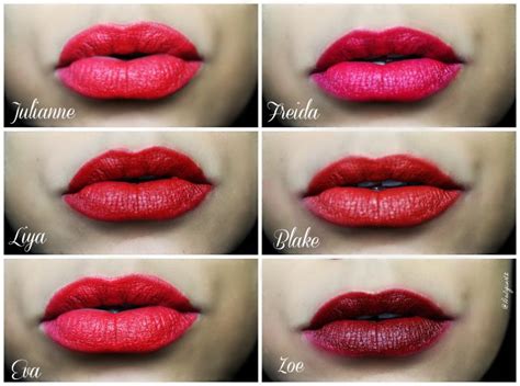 L'Oreal Pure Reds Lipstick collection review