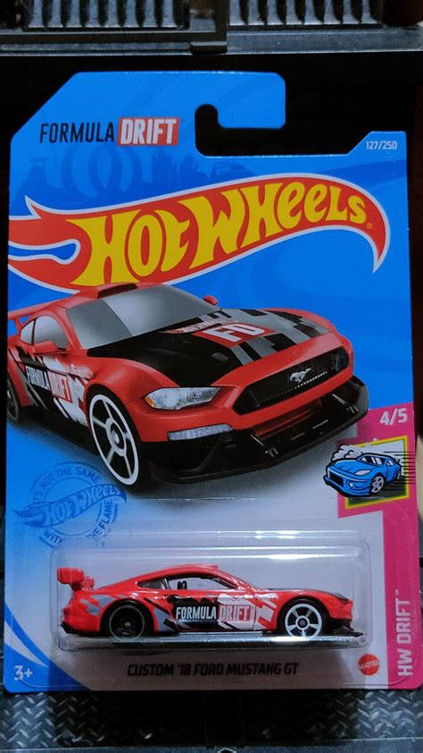 Hot Wheels Custom Ford Mustang Gt Drift Scale Model Lazada Ph