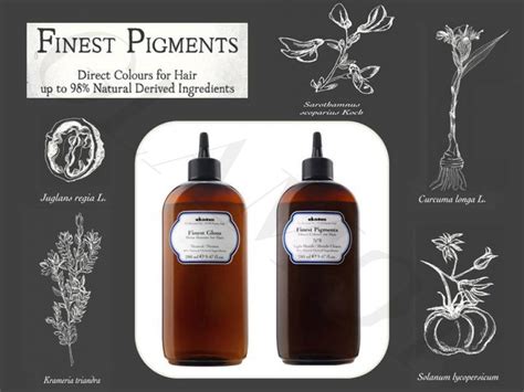 Davines Finest Pigments Professional Natural Hair Color Glamot