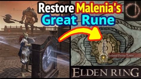 Elden Ring How To Restore Malenia S Great Rune Remembrance Of The Rot