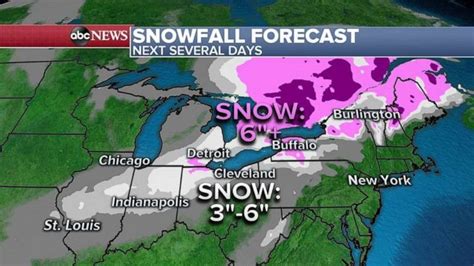 Quick Hit Of Snow Expected In Northeast As Major Storm Crosses Country