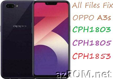 Rom Oppo A S Cph Cph Cph Cph Official Firmware All