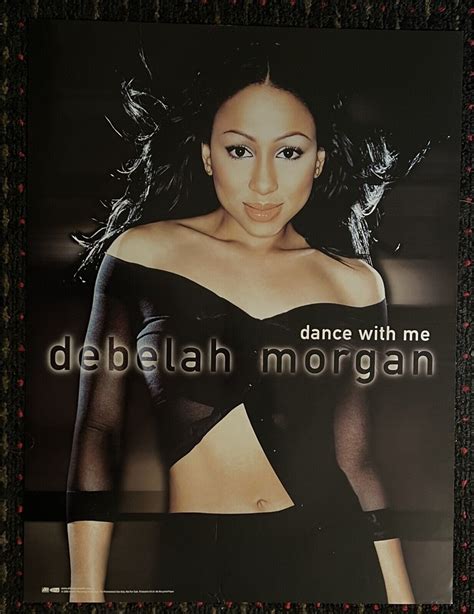 Debelah Morgan Dance With Me 18x24 Record Store Promo Poster Atlantic Randb 2000 Ebay