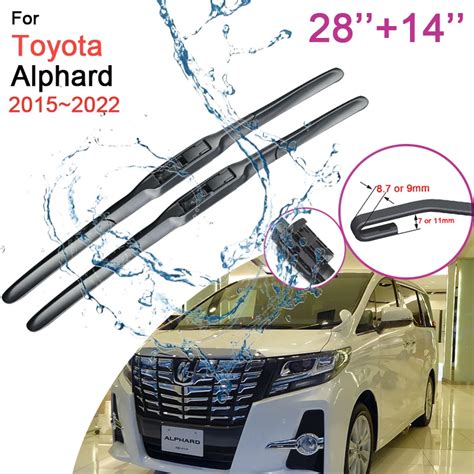 Car Front Windshield Wiper Blades For Toyota Alphard Vellfire