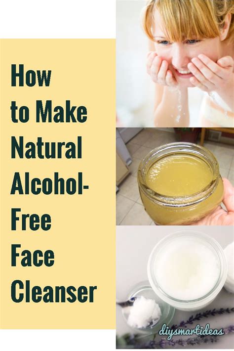 How To Make Natural Alcohol Free Face Cleanser Face Cleanser