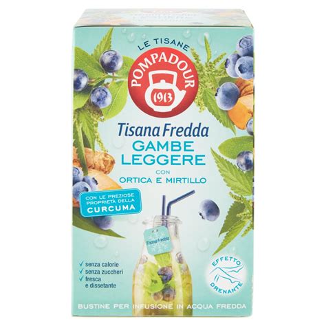 Pompadour Le Tisane Tisana Fredda Gambe Leggere X G Supermercato