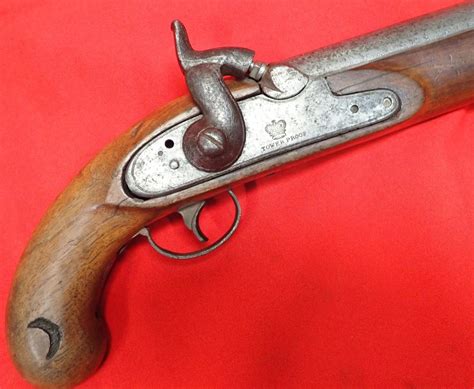 1840s British Brown Bess Musket Converted Tower Percussion P