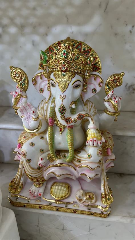 Ganesh Ji Marble Statue At Rs Rudrapur Bhubaneswar Id