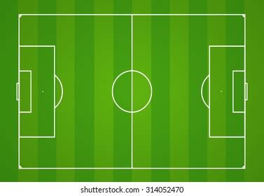 Football Pitch Vector Stock Vector (Royalty Free) 314052470 | Shutterstock