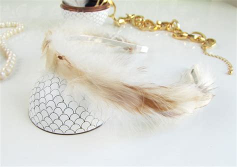 DIY Ethereal Feather Headband