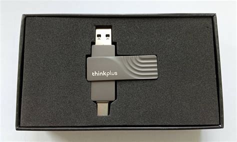 Быстрая USB флешка Lenovo Thinkplus на 128 ГБ, с type-c разъёмом