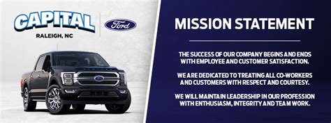 Our Mission | Capital Ford | Raleigh NC