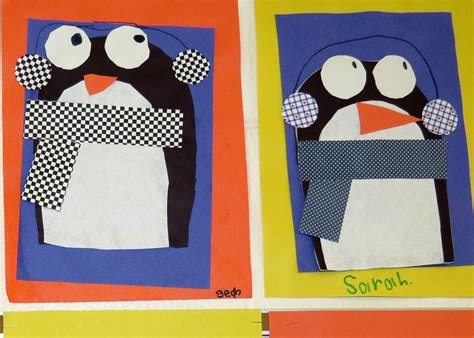 Kindergarten Rocks!: Penguin Art Project