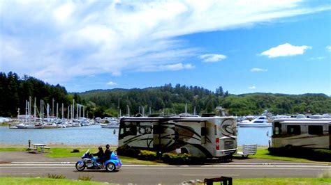 Camping • Winchester Bay RV Resort at Salmon Harbor Marina