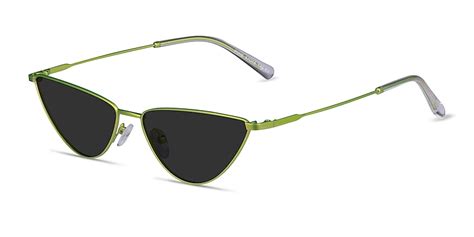 Pixie Cat Eye Green Frame Sunglasses For Women Eyebuydirect Canada