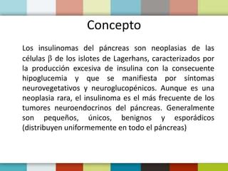 Insulinomas PPT