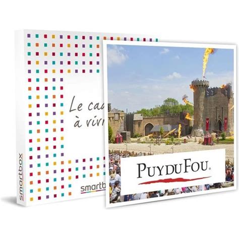 Smartbox Billets Puy Du Fou Jours Pour Adultes Coffret Cadeau