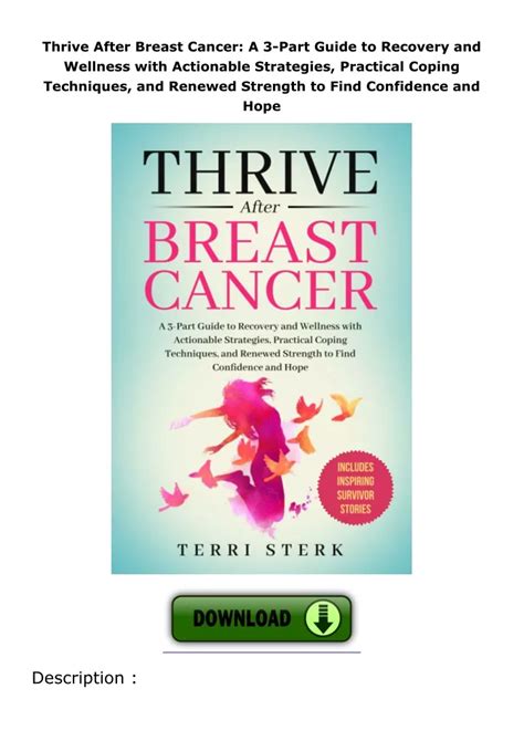 Ppt Thrive After Breast Cancer A 3part Guide To Recovery And Wellness With Actionable