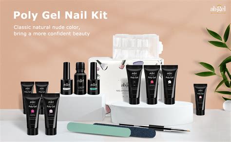 Ab Gel Poly Gel Nail Kit Nude Nail Extension Gel Kit Builder Gel