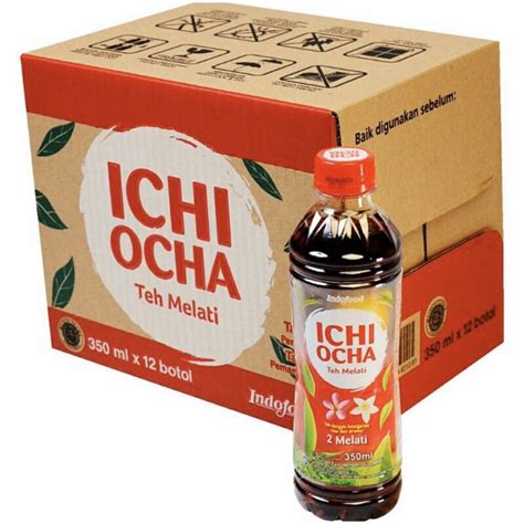 Jual Ichi Ocha Ml Melati Dan Green Tea Shopee Indonesia