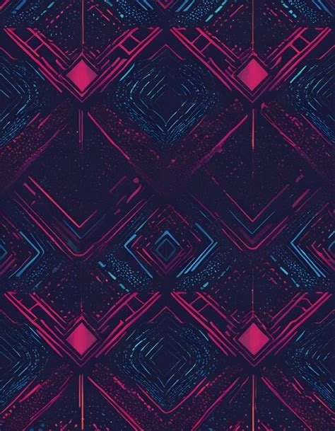 Premium AI Image | Vector futuristic abstract background pattern for ...