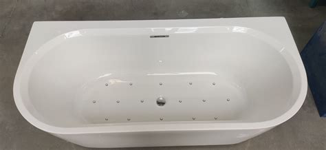 Riho Desire Back2Wall Badewanne mit Sparkle Mood weiß B089003005 ab 2