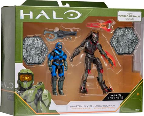 Halo Infinite Jackal Sniper Master Chief Spartan Mk VII Action Figure