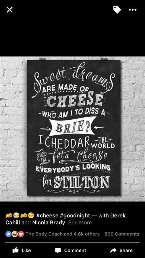 Pin By Lizzie Burgess On My House Ideas Chalkboard Art Kitchen Cheese Quotes Chalkboard Art