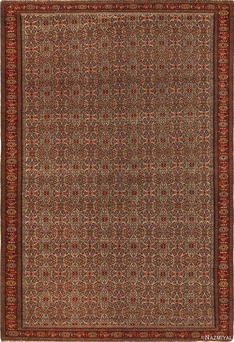 Beautiful Antique Senneh Persian Area Rug Nazmiyal