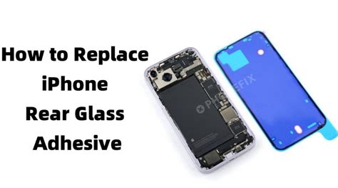 How To Replace Iphone Back Glass Adhesive