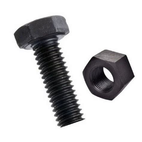 Powder Coated M10 Mild Steel Hex Nut Bolt At Rs 55 Kg In Meerut ID